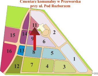 Brak mapy sektorowej