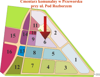 Brak mapy sektorowej