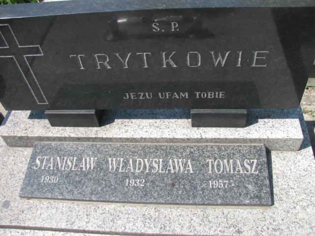 Władysława Trytko 1932 Przeworsk - Grobonet - Wyszukiwarka osób pochowanych