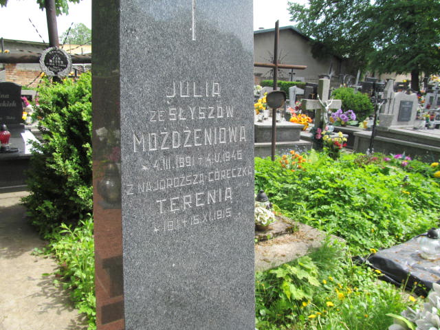 Julia Możdżeń 1891 Przeworsk - Grobonet - Wyszukiwarka osób pochowanych