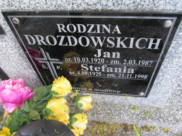 Stefania Drozdowska 1925 Przeworsk - Grobonet - Wyszukiwarka osób pochowanych