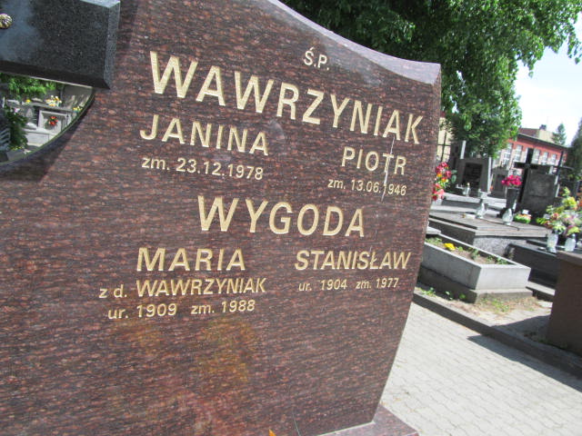 Janina Wawrzyniak Przeworsk - Grobonet - Wyszukiwarka osób pochowanych