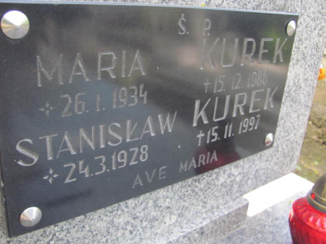 Maria Kurek 1934 Przeworsk - Grobonet - Wyszukiwarka osób pochowanych