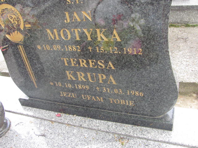 Jan Motyka 1882 Przeworsk - Grobonet - Wyszukiwarka osób pochowanych