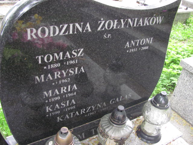 Anna Żołyniak 1935 Przeworsk - Grobonet - Wyszukiwarka osób pochowanych