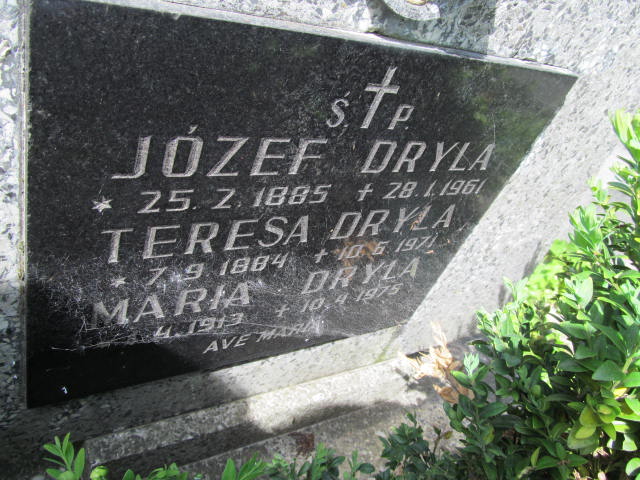 Maria Dryla 1913 Przeworsk - Grobonet - Wyszukiwarka osób pochowanych