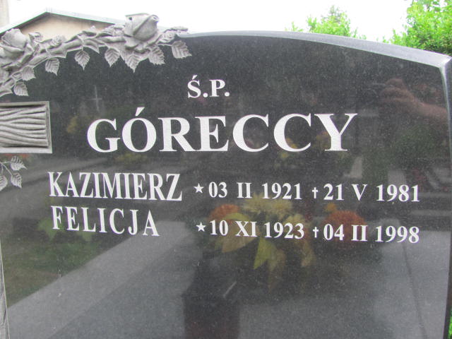 Felicja Górecka 1923 Przeworsk - Grobonet - Wyszukiwarka osób pochowanych