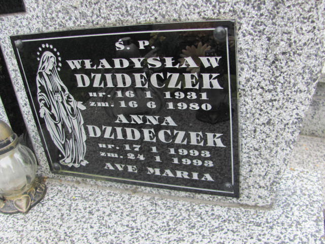 Władysław Dzideczek 1931 Przeworsk - Grobonet - Wyszukiwarka osób pochowanych