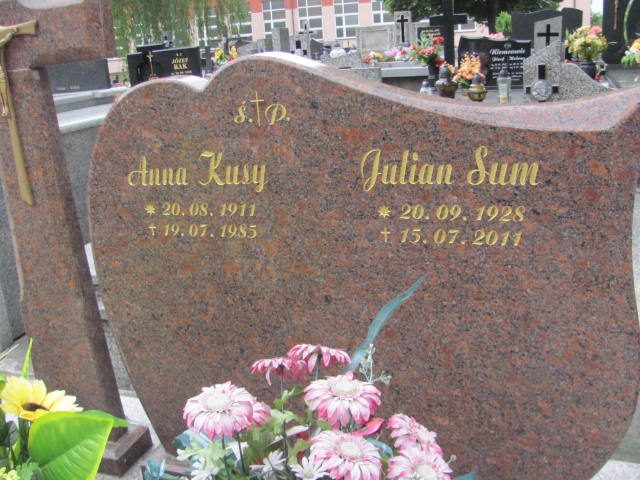 Anna Kusy 1911 Przeworsk - Grobonet - Wyszukiwarka osób pochowanych