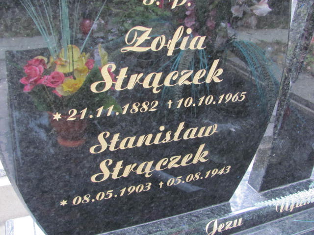 Zofia Strączek 1882 Przeworsk - Grobonet - Wyszukiwarka osób pochowanych