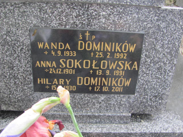 Anna Sokołowska 1901 Przeworsk - Grobonet - Wyszukiwarka osób pochowanych