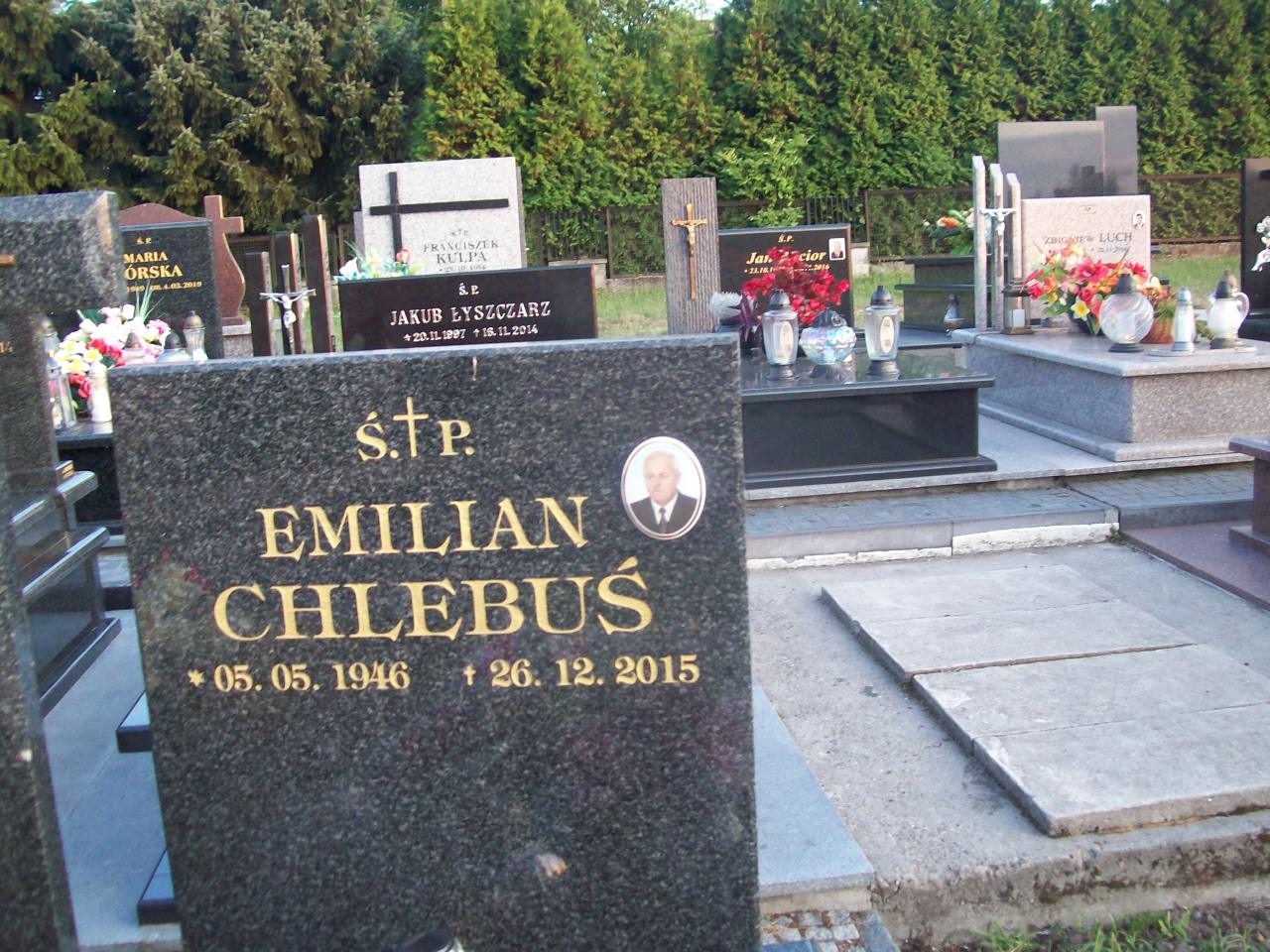 Emilian Chlebuś 1946 Przeworsk - Grobonet - Wyszukiwarka osób pochowanych