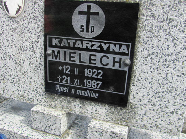 Katarzyna Mielech 1922 Przeworsk - Grobonet - Wyszukiwarka osób pochowanych