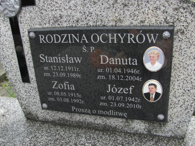 Danuta Ochyra 1946 Przeworsk - Grobonet - Wyszukiwarka osób pochowanych