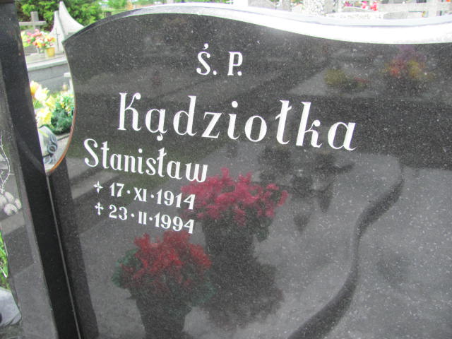 Genowefa Kądziołka 1920 Przeworsk - Grobonet - Wyszukiwarka osób pochowanych